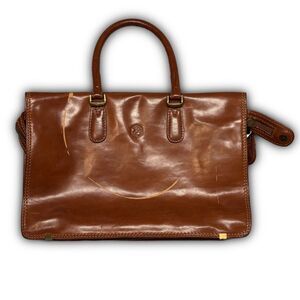 VALENTINA ITALIAN LEATHER HANDBAG